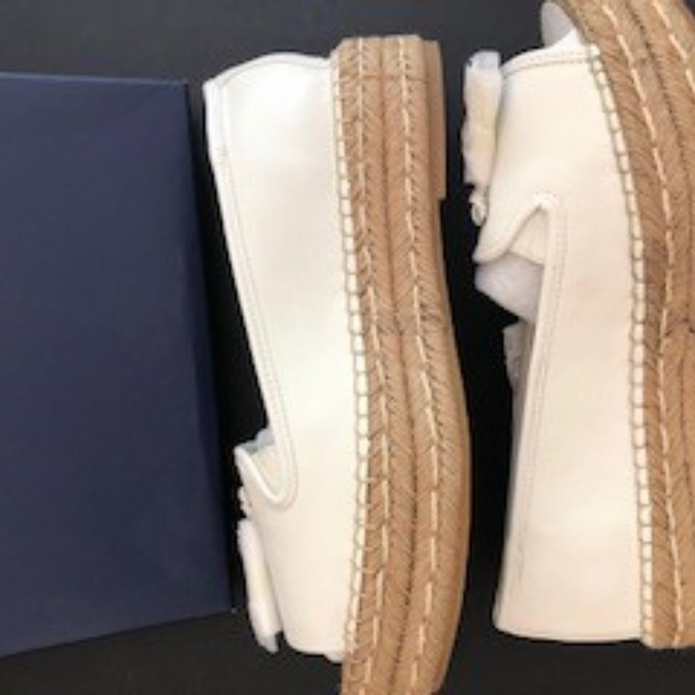 Adrienne Vittadini White Summer Shoes